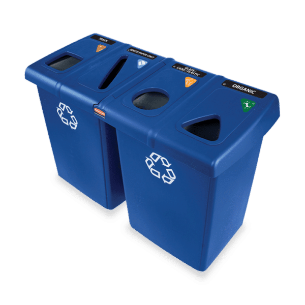 Rubbermaid Glutton Recycling Station