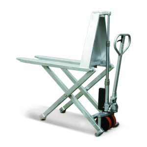 Galvanized High Lift Pallet Truck 540mm Wide