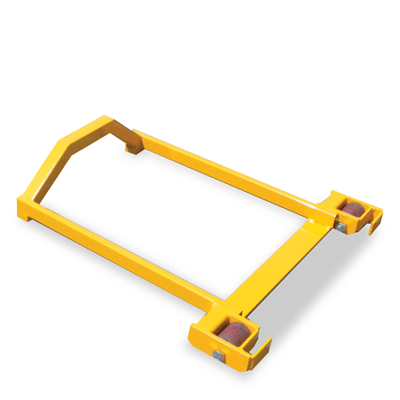 Spring Pallet Positioner, Pallet Lifter Mobile Base Frame