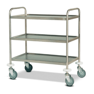 Stainless Steel Three Tier Multipurpose Trolley