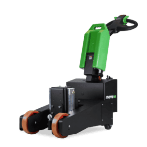 Movexx T2500-P electric tow tug is a low machine with a hydraulic ball, which can be used for low trolleys which is the stronger version of the T1000-P.
