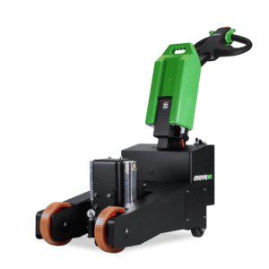 Movexx T2500-P electric tow tug is a low machine with a hydraulic ball, which can be used for low trolleys which is the stronger version of the T1000-P.