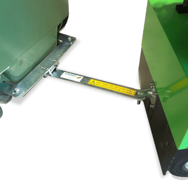 Universal Towing Attachment To Suit 660L Bins – Front