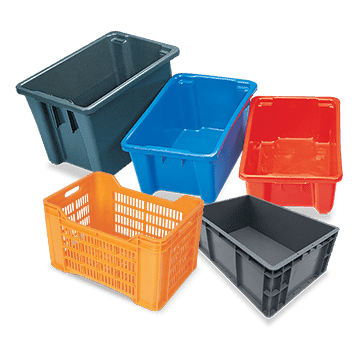 Materials Handling Crates Tubs