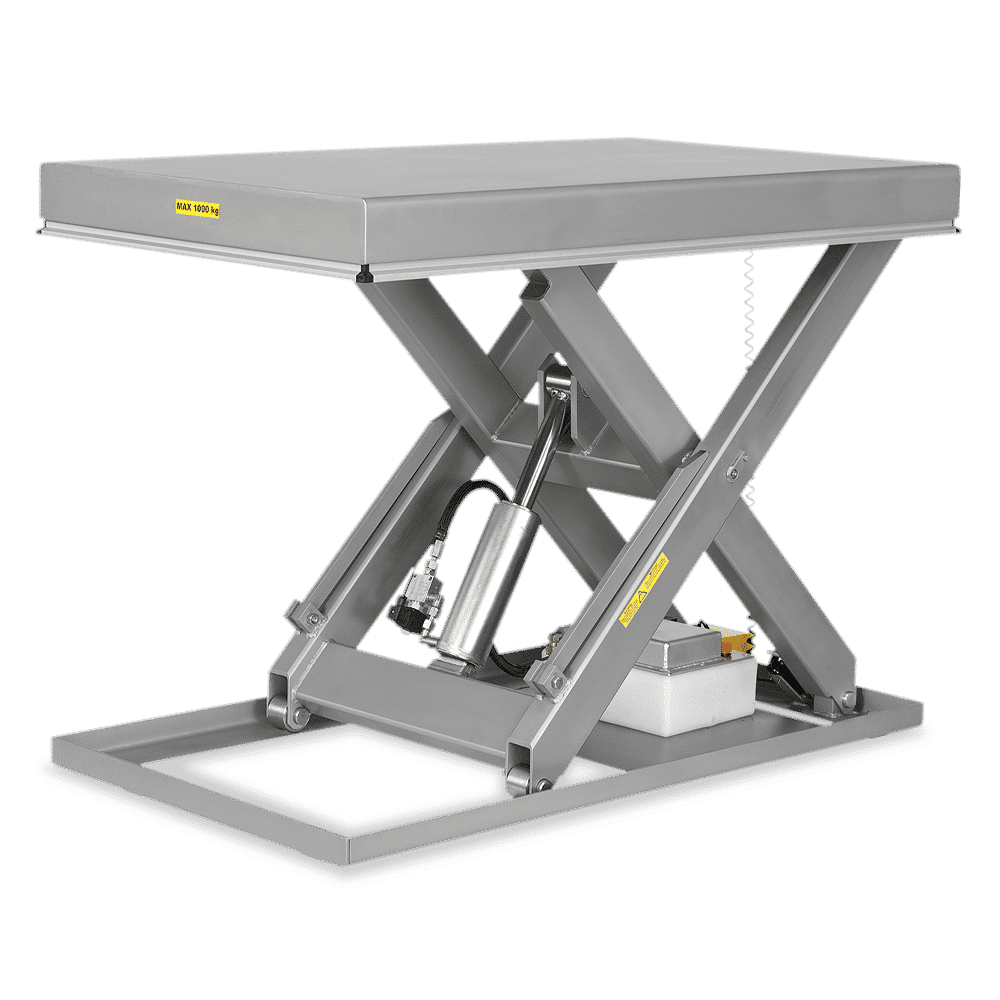 Stainless Steel Scissor Lift Tables