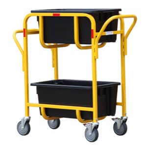 Two bin order picker for a national distribution supplier of industrial equipment