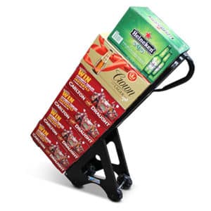 Patented special beverage trolley/pallet system. Used extensively in the retail liquor industry