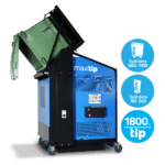 Maxitip Bin Tipper - Tipping 1100 litre Waste Bin