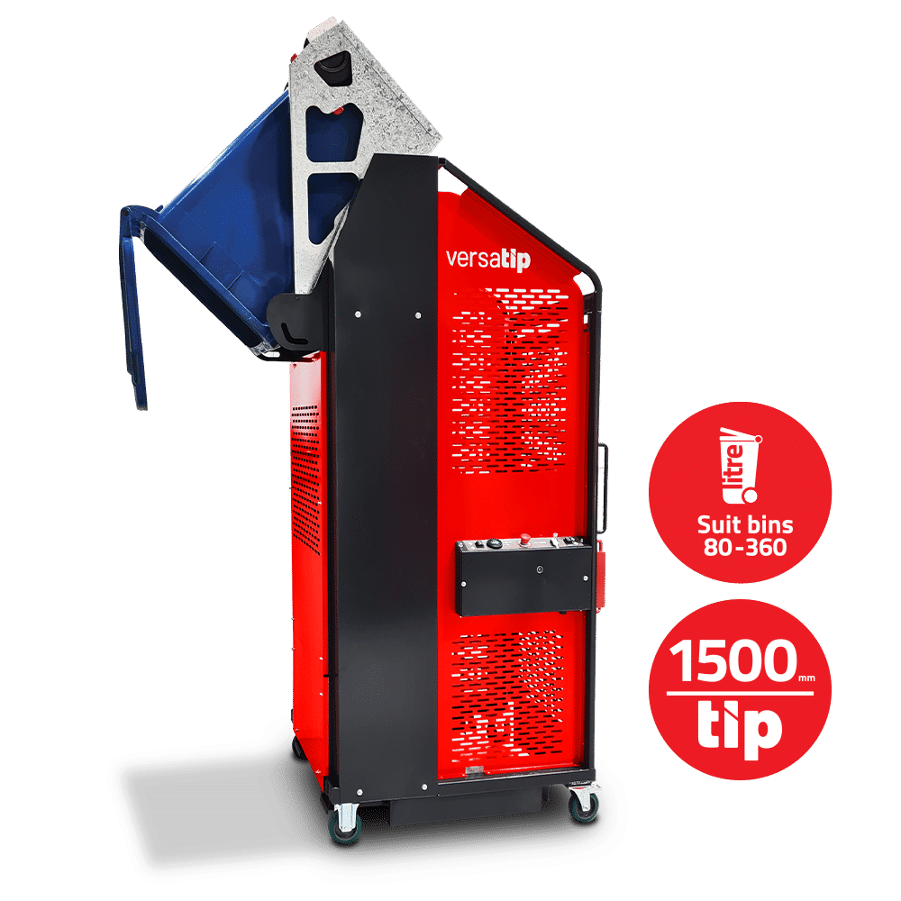 Versatip360 Bin Tipper - 1500mm Tip
