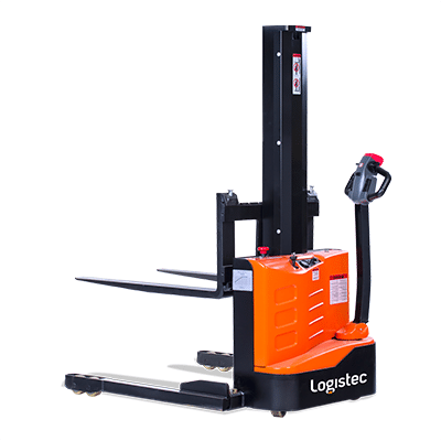 Logistec Electric Straddle Stacker 1200kg Load Capacity 1520mm Lift Height