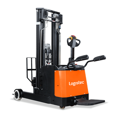 Logistec Reach Electric Stacker 1200kg Load Capacity 3000mm Lift Height
